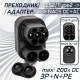 Переходник от CCS2 + Type 2 для Tesla NACS AC+DC